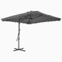 Sombrilla de jardín con palo de acero 250x250 cm antracita de vidaXL, Sombrillas - Ref: Foro24-44883, Precio: 95,75 €, Descue...