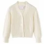 Cárdigan de punto infantil blanco nieve 104 de , Ropa de abrigo para niños - Ref: Foro24-14586, Precio: 13,42 €, Descuento: %
