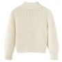 Cárdigan de punto infantil blanco nieve 104 de , Ropa de abrigo para niños - Ref: Foro24-14586, Precio: 13,42 €, Descuento: %