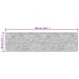 Alfombra lavable antideslizante negro y blanco 80x300 cm de , Alfombras - Ref: Foro24-136604, Precio: 39,69 €, Descuento: %