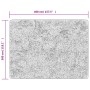 Alfombra lavable antideslizante gris antracita 400x300 cm de , Alfombras - Ref: Foro24-136631, Precio: 170,83 €, Descuento: %