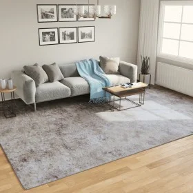 Alfombra lavable antideslizante gris 400x300 cm by , Rugs - Ref: Foro24-136633, Price: 197,96 €, Discount: %