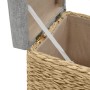 Conjunto de otomanas 2 piezas hierba marina gris de vidaXL, Otomanas - Ref: Foro24-246109, Precio: 96,36 €, Descuento: %