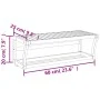 Toallero con estante bambú 60x25x20 cm de , Toalleros - Ref: Foro24-373368, Precio: 36,99 €, Descuento: %