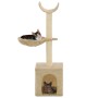 Rascador para gatos con poste de sisal 105 cm beige de vidaXL, Mobiliario para gatos - Ref: Foro24-170625, Precio: 38,05 €, D...