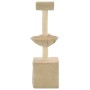 Rascador para gatos con poste de sisal 105 cm beige de vidaXL, Mobiliario para gatos - Ref: Foro24-170625, Precio: 38,05 €, D...
