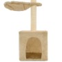 Rascador para gatos con poste de sisal 105 cm beige de vidaXL, Mobiliario para gatos - Ref: Foro24-170625, Precio: 38,05 €, D...
