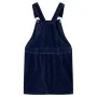 Vestido infantil pana azul marino 128 de , Vestidos de niños - Ref: Foro24-13907, Precio: 13,44 €, Descuento: %