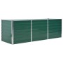 Arriate de jardín de acero galvanizado verde 240x80x77 cm de vidaXL, Maceteros y jardineras - Ref: Foro24-44841, Precio: 98,6...