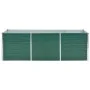 Arriate de jardín de acero galvanizado verde 240x80x77 cm by vidaXL, Pots and planters - Ref: Foro24-44841, Price: 89,59 €, D...
