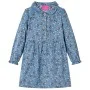 Vestido infantil de manga larga azul petróleo 92 de , Vestidos de niños - Ref: Foro24-14349, Precio: 11,29 €, Descuento: %