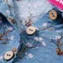 Vestido infantil de manga larga azul petróleo 92 de , Vestidos de niños - Ref: Foro24-14349, Precio: 11,29 €, Descuento: %