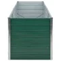 Arriate de jardín de acero galvanizado verde 240x80x77 cm by vidaXL, Pots and planters - Ref: Foro24-44841, Price: 89,59 €, D...