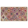 Alfombra lavable antideslizante multicolor 80x150 cm de , Alfombras - Ref: Foro24-136585, Precio: 50,19 €, Descuento: %