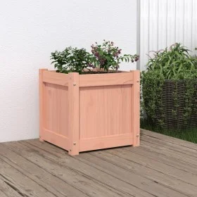 Jardinera madera maciza de abeto Douglas 40x40x40 cm de , Maceteros y jardineras - Ref: Foro24-837410, Precio: 36,82 €, Descu...