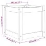 Jardinera madera maciza de pino 40x40x40 cm de , Maceteros y jardineras - Ref: Foro24-837404, Precio: 38,78 €, Descuento: %