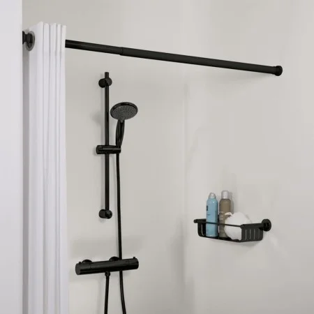 Sealskin Barra telescópica para cortina de ducha negro 80-130 cm de , Barras de ducha - Ref: Foro24-447488, Precio: 25,58 €, ...