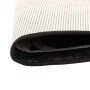Alfombra lavable antideslizante negro y blanco Ø 120 cm de , Alfombras - Ref: Foro24-136608, Precio: 23,03 €, Descuento: %