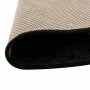 Alfombra lavable antideslizante negro y dorado Ø 120 cm de , Alfombras - Ref: Foro24-136620, Precio: 32,78 €, Descuento: %