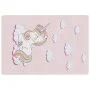 Alfombra niños lavable antideslizante unicornio rosa 160x230 cm de , Alfombras - Ref: Foro24-136622, Precio: 64,19 €, Descuen...