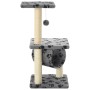 Rascador para gatos con poste de sisal 65 cm huellas gris de vidaXL, Mobiliario para gatos - Ref: Foro24-170547, Precio: 43,0...