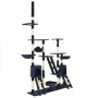 Rascador para gatos con poste de sisal 230-250 cm azul de vidaXL, Mobiliario para gatos - Ref: Foro24-170621, Precio: 175,29 ...