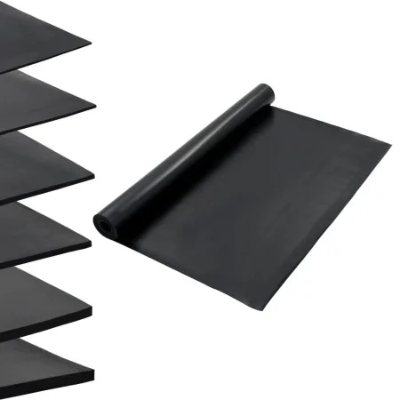 Smooth non-slip rubber mat 1.2x5 m 2 mm by , Floors and carpets - Ref: Foro24-143958, Price: 68,24 €, Discount: %