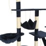 Rascador para gatos con poste de sisal 230-250 cm azul de vidaXL, Mobiliario para gatos - Ref: Foro24-170621, Precio: 175,29 ...