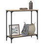 Mesa consola madera de ingeniería roble Sonoma 75x30,5x75 cm de , Mesas auxiliares - Ref: Foro24-837708, Precio: 41,43 €, Des...