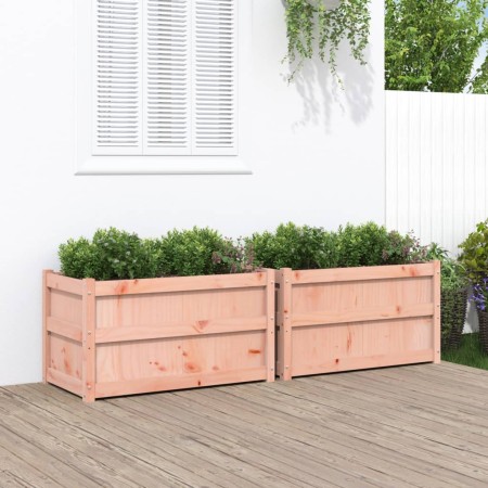 Jardineras de jardín 2 unidades madera maciza Douglas de , Maceteros y jardineras - Ref: Foro24-837466, Precio: 135,59 €, Des...