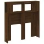 Cabecero LED madera ingeniería roble marrón 100x18,5x103,5 cm de , Cabeceros y pies de cama - Ref: Foro24-837336, Precio: 58,...