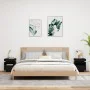 Mesitas de noche con luces LED 2 unidades negro 40x39x48,5 cm de , Mesitas de noche - Ref: Foro24-836787, Precio: 95,58 €, De...