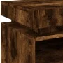 Mesitas de noche con luces LED 2 uds roble ahumado 40x39x48,5cm de , Mesitas de noche - Ref: Foro24-836793, Precio: 88,57 €, ...