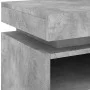 Mesitas de noche con luces LED 2 uds gris hormigón 40x39x48,5cm de , Mesitas de noche - Ref: Foro24-836791, Precio: 94,34 €, ...