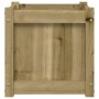Jardineras de exterior 2 unidades madera impregnada de pino de , Maceteros y jardineras - Ref: Foro24-837413, Precio: 97,47 €...