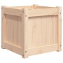 Jardineras de exterior 2 unidades madera maciza de pino de , Maceteros y jardineras - Ref: Foro24-837405, Precio: 78,70 €, De...