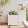 Jardinera madera maciza de pino blanco 60x60x60 cm de , Maceteros y jardineras - Ref: Foro24-837426, Precio: 79,30 €, Descuen...