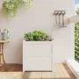 Jardinera madera maciza de pino blanco 60x60x60 cm de , Maceteros y jardineras - Ref: Foro24-837426, Precio: 78,49 €, Descuen...