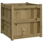 Jardinera de madera maciza de pino impregnada 60x60x60 cm de , Maceteros y jardineras - Ref: Foro24-837432, Precio: 89,43 €, ...