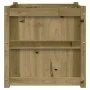 Jardinera de madera maciza de pino impregnada 60x60x60 cm de , Maceteros y jardineras - Ref: Foro24-837432, Precio: 89,43 €, ...