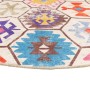 Alfombra lavable antideslizante multicolor Ø 120 cm de , Alfombras - Ref: Foro24-136584, Precio: 32,40 €, Descuento: %