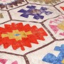 Alfombra lavable antideslizante multicolor Ø 120 cm de , Alfombras - Ref: Foro24-136584, Precio: 32,40 €, Descuento: %