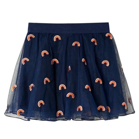 Falda infantil con tul azul marino 140 de , Pantalones de niños - Ref: Foro24-14303, Precio: 11,29 €, Descuento: %