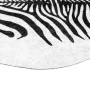 Alfombra lavable antideslizante cebra blanco y negro 120x170 cm de , Alfombras - Ref: Foro24-136623, Precio: 57,44 €, Descuen...