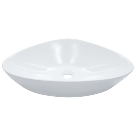 Lavabo 58,5x39x14 cm cerámica blanco de vidaXL, Lavabos - Ref: Foro24-143901, Precio: 77,17 €, Descuento: %