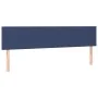 Box spring bed with blue fabric mattress 200x200 cm by , Beds and slatted bases - Ref: Foro24-3129903, Price: 584,36 €, Disco...