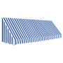 Toldo para bar 400x120 cm azul y blanco de vidaXL, Toldos - Ref: Foro24-143725, Precio: 188,25 €, Descuento: %