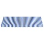 Toldo para bar 400x120 cm azul y blanco de vidaXL, Toldos - Ref: Foro24-143725, Precio: 188,25 €, Descuento: %