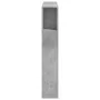 Cabecero LED madera ingeniería gris hormigón 100x18,5x103,5 cm de , Cabeceros y pies de cama - Ref: Foro24-837333, Precio: 61...