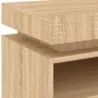 Mesitas de noche con luces LED 2 uds roble Sonoma 40x39x48,5 cm de , Mesitas de noche - Ref: Foro24-836789, Precio: 94,74 €, ...